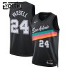 San Antonio Spurs Devin Vassell Nike 2025-26 City Edition Musta Lasten Pelipaidat Swingman